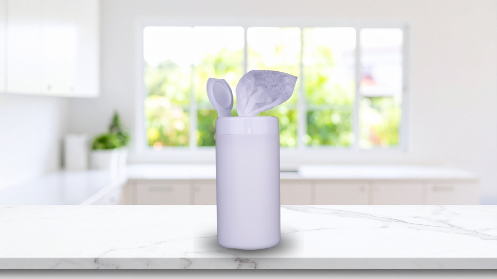 hand sanitizing wipes